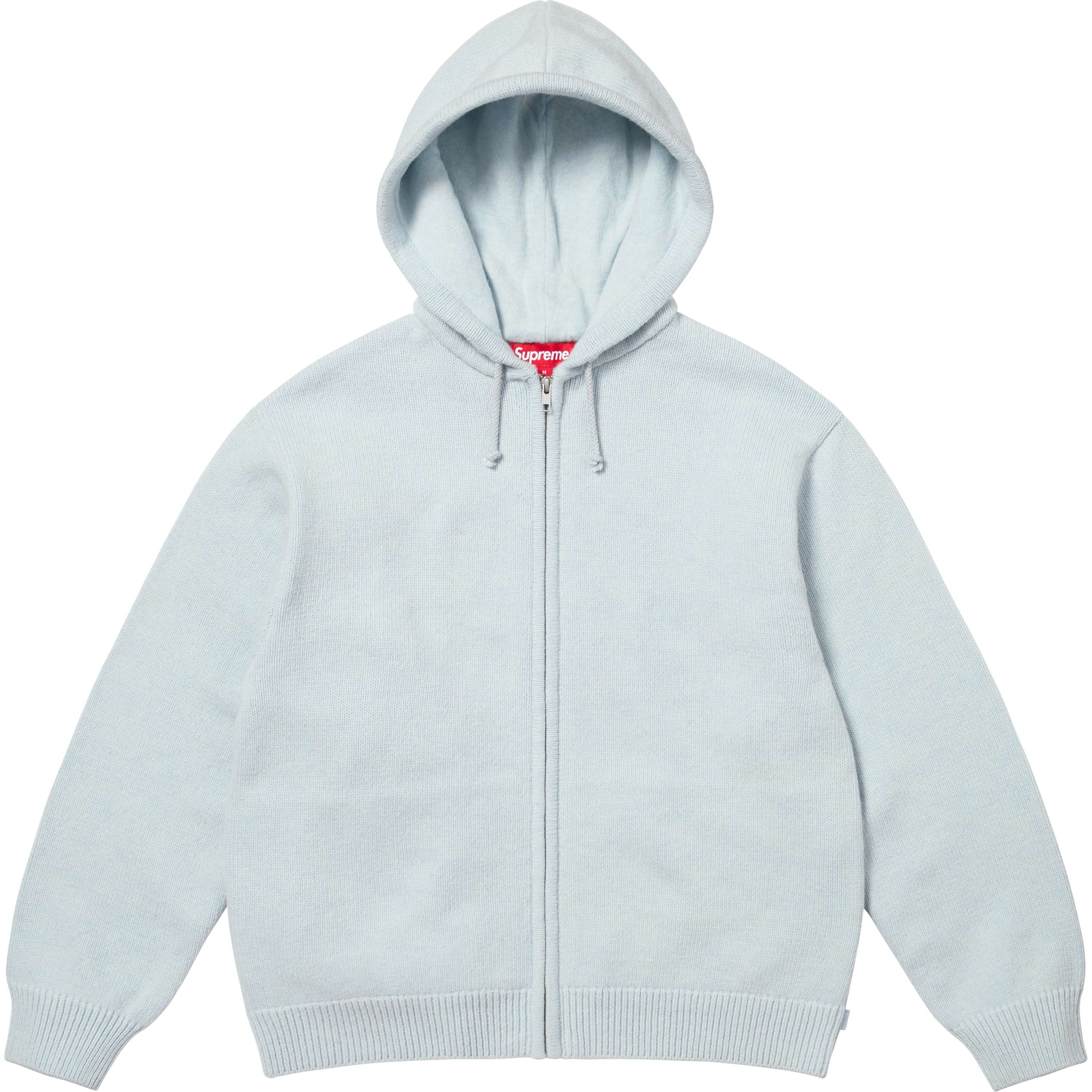Last Supper Embroidered Zip Up Hooded Sweater view 7